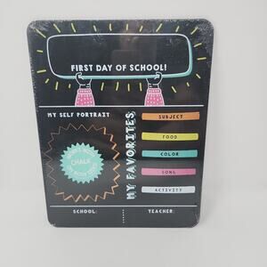First Day Of School Chalkboard Sign